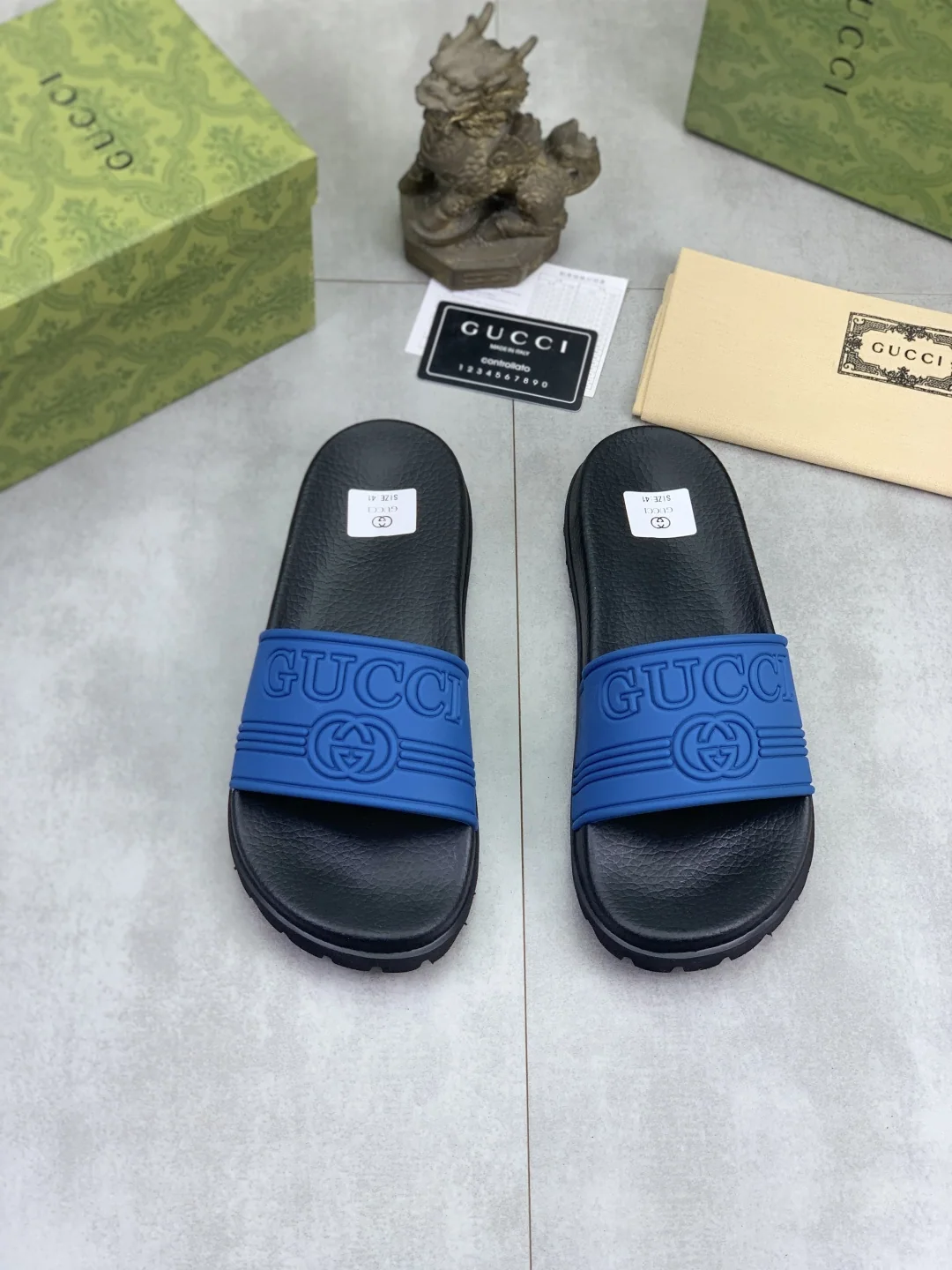 구찌 뱀띠 캐주얼 슬리퍼 상세 이미지 2
