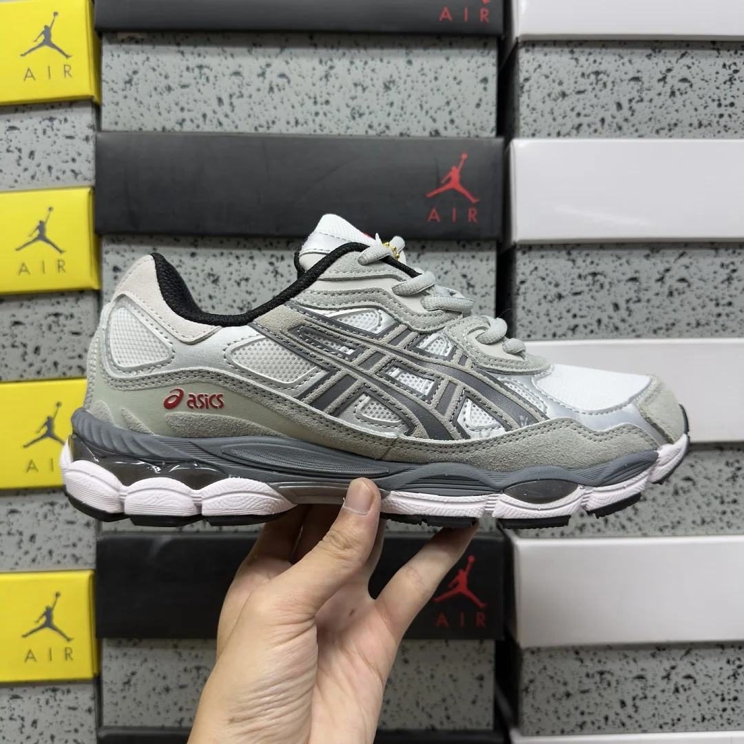 아식스 [WZ] 젤 NYC 1201A789-102 200470 Asics Gel-NYC White Steel Grey 상세 이미지 4