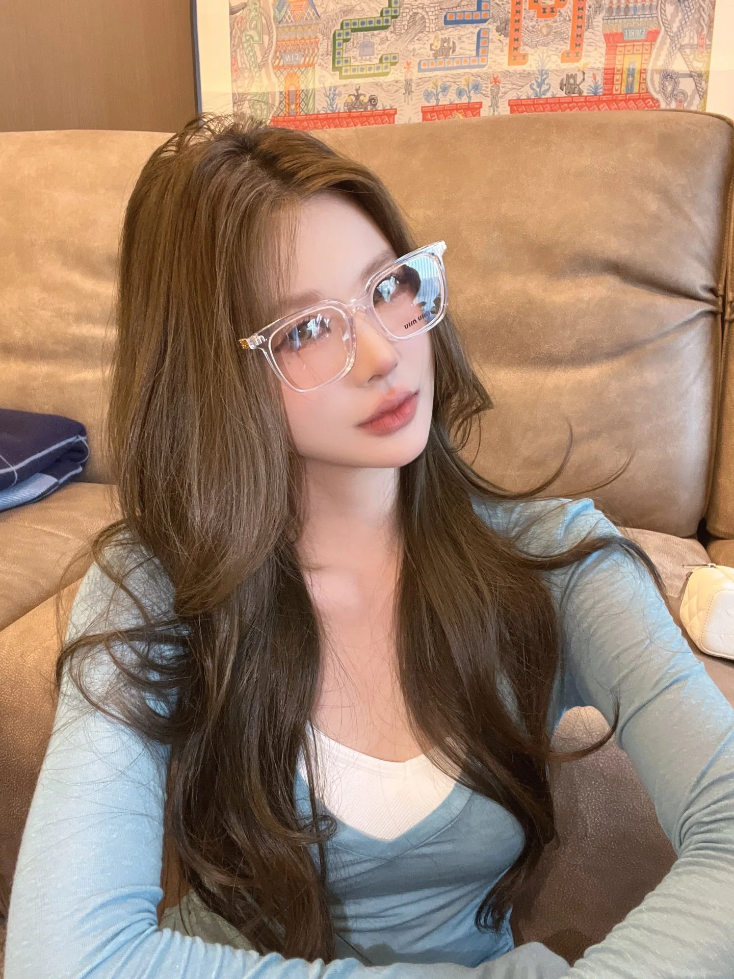 미우미우 VMU 61 ZS 선글라스 상세 이미지 4