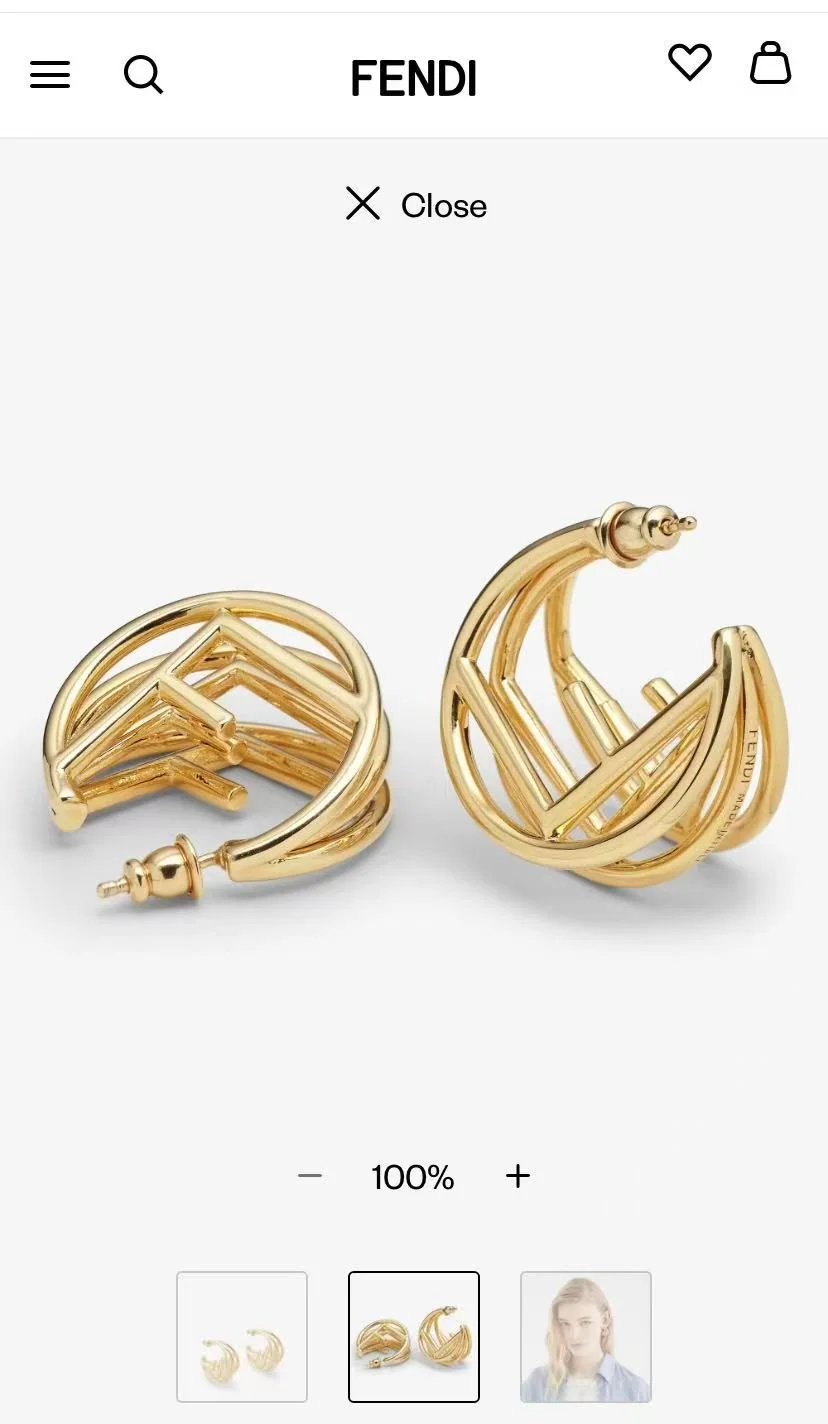 펜디 귀걸이 71421 Fendi Earrings 상세 이미지 3