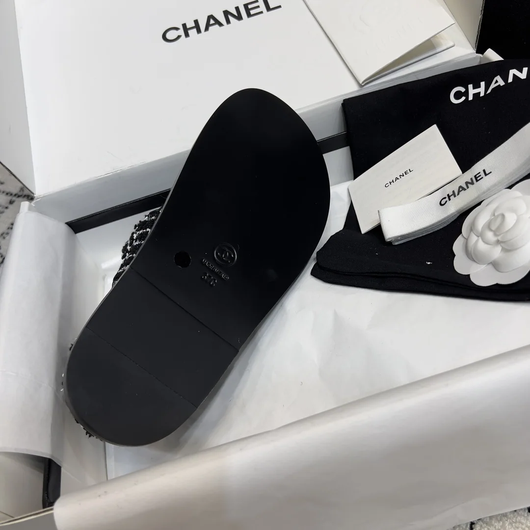 샤넬 더블 C 벨크로 비치 슈즈 신발 상세 이미지 9