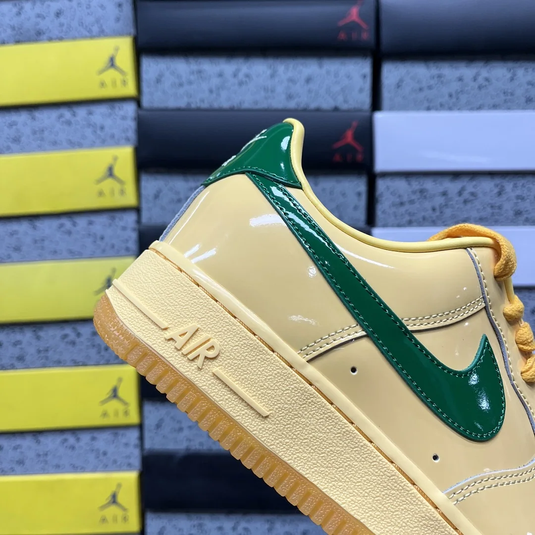나이키 [GX] 에어 포스 1 로우 IO4489-700 202026 Nike Air Force 1 Low Patent Leather Topaz 상세 이미지 3