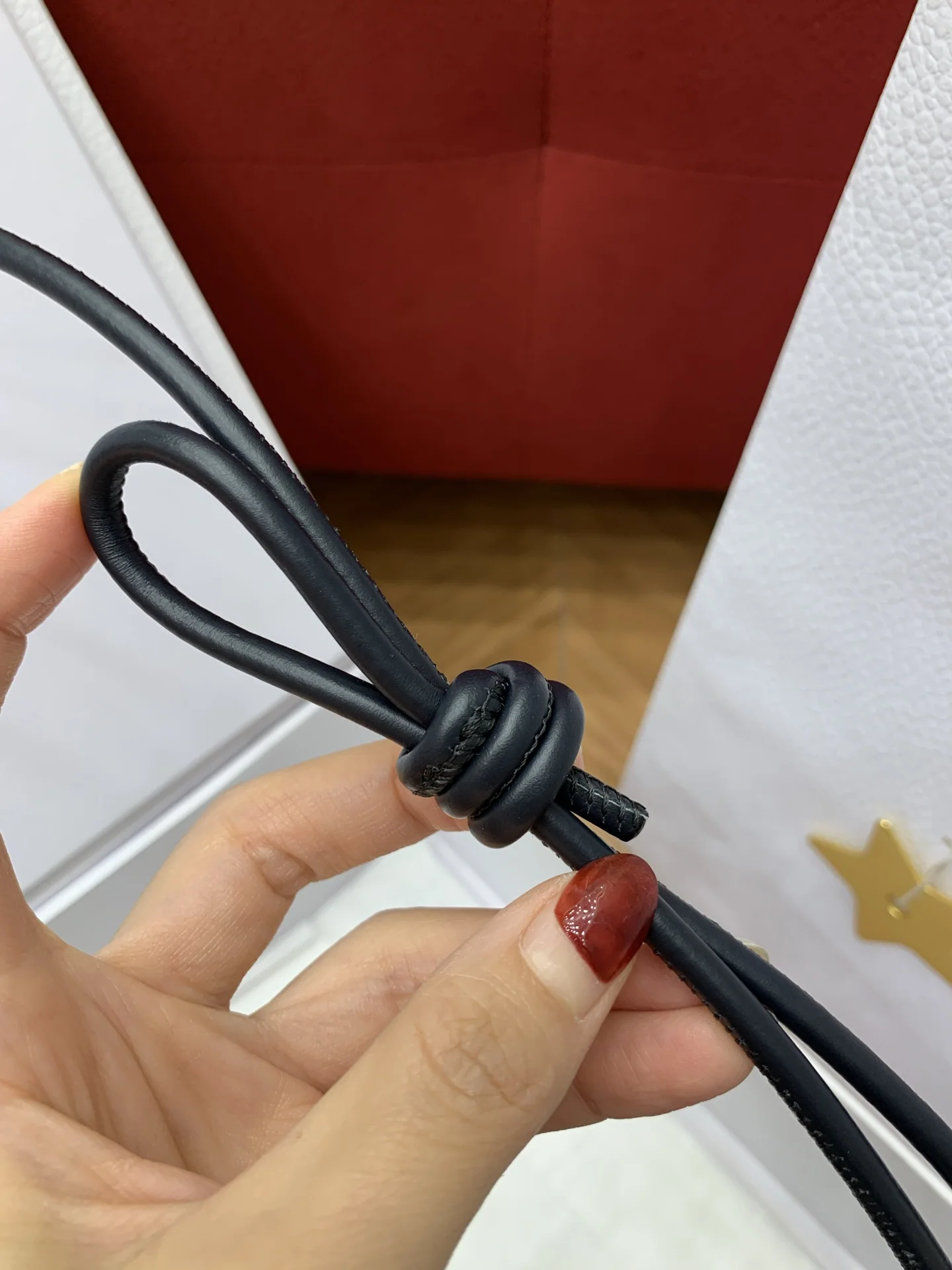 디올 보우 파우치 클러치백 상세 이미지 5