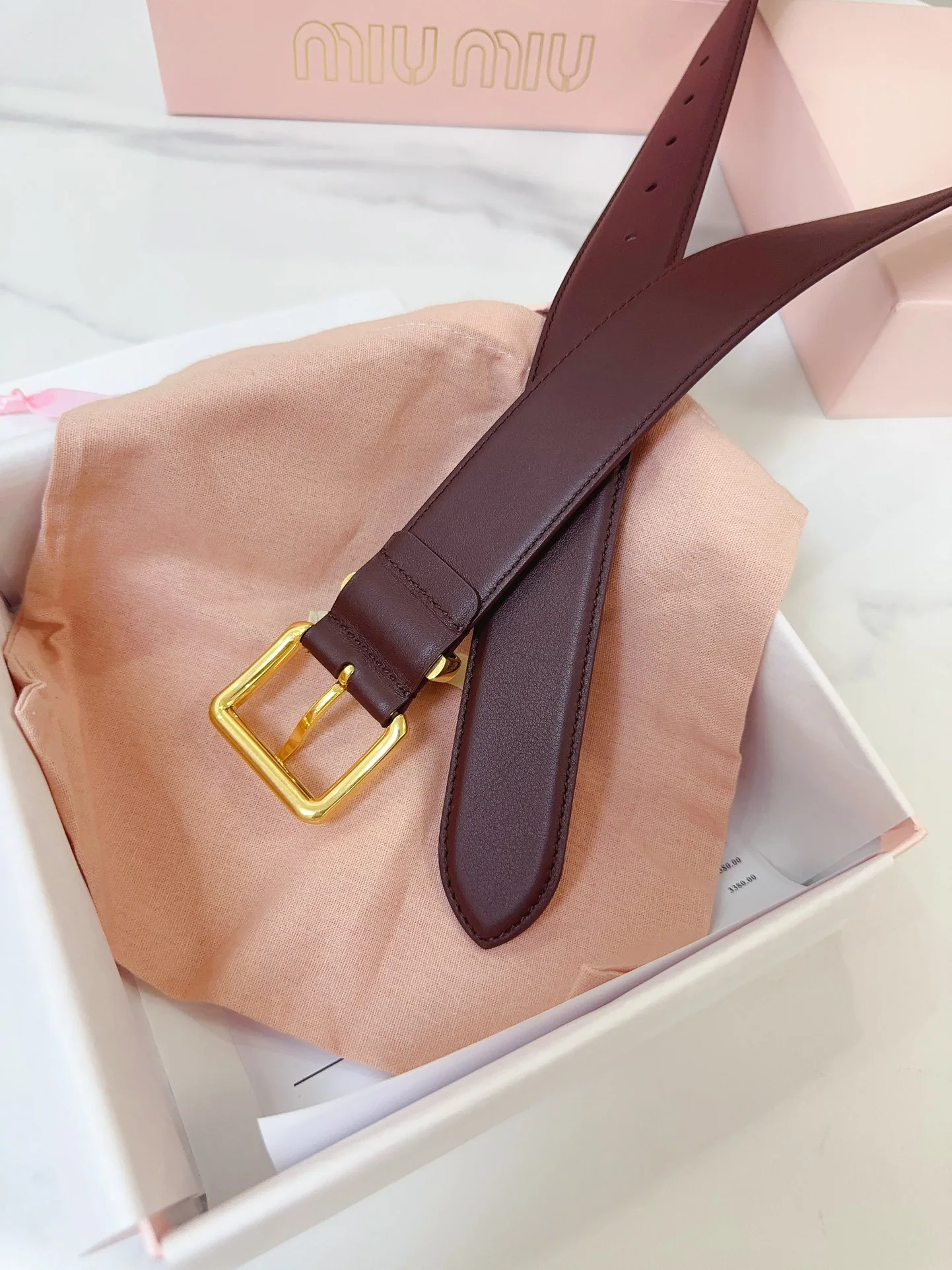 미우미우 벨트 57787 Miu Miu Belt 상세 이미지 5