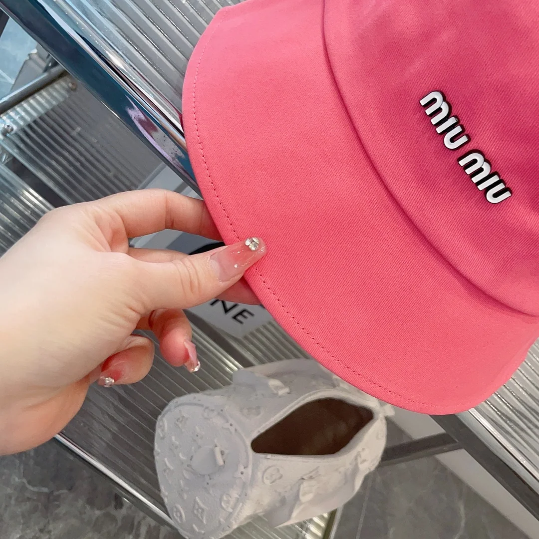 미우미우 코튼 피셔맨 햇 모자 상세 이미지 2
