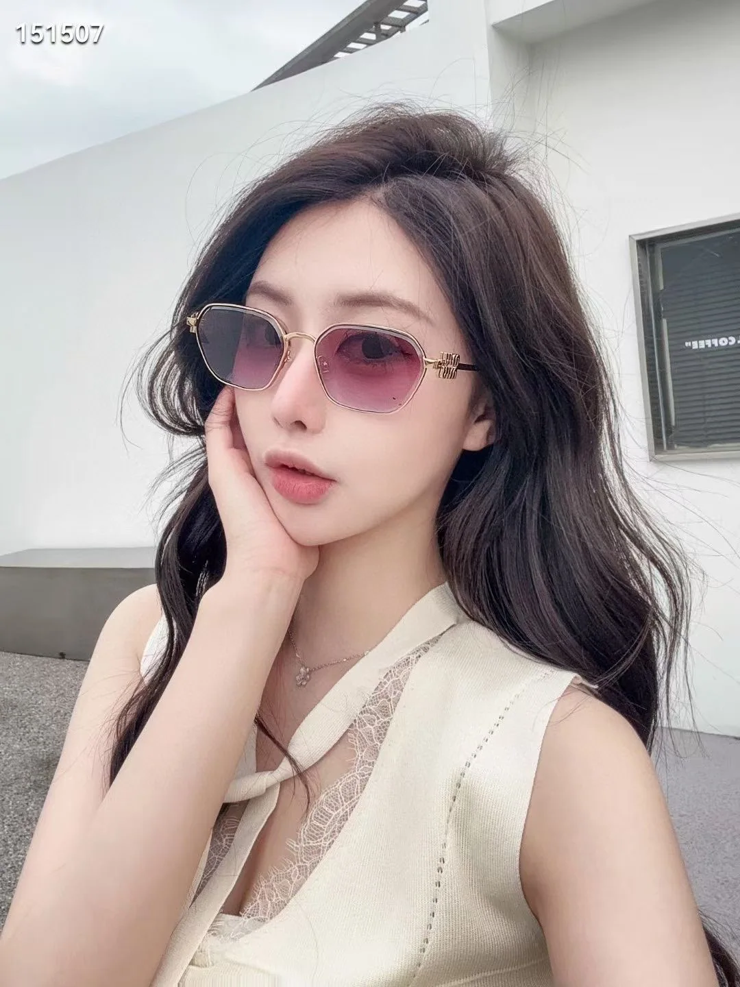 미우미우 MU 55 ZS 선글라스 상세 이미지 8