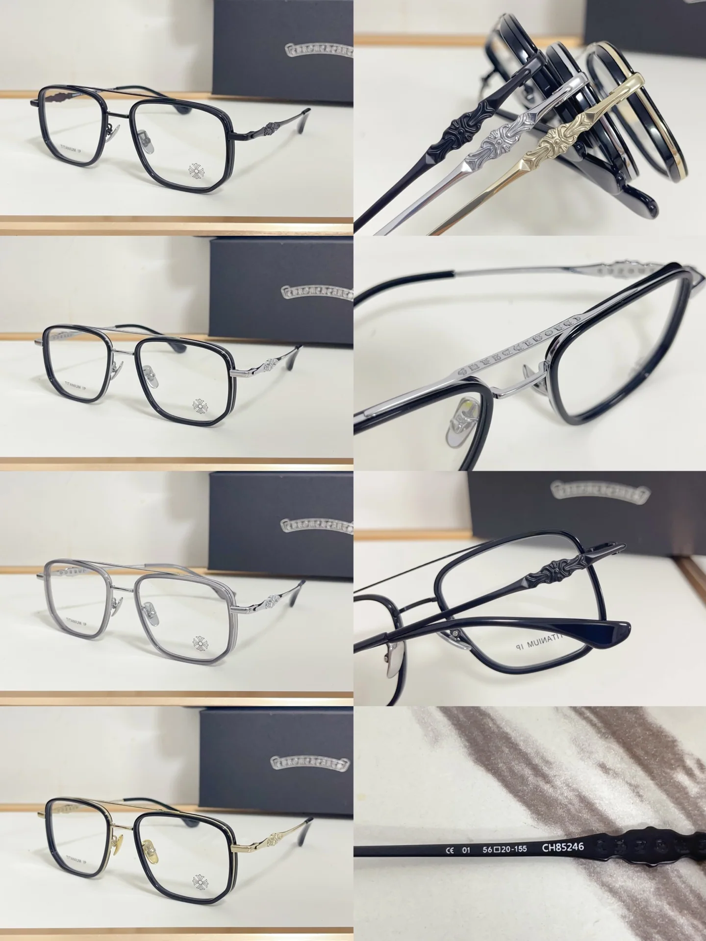 크롬하츠 CH85246 티타늄 선글라스 54634