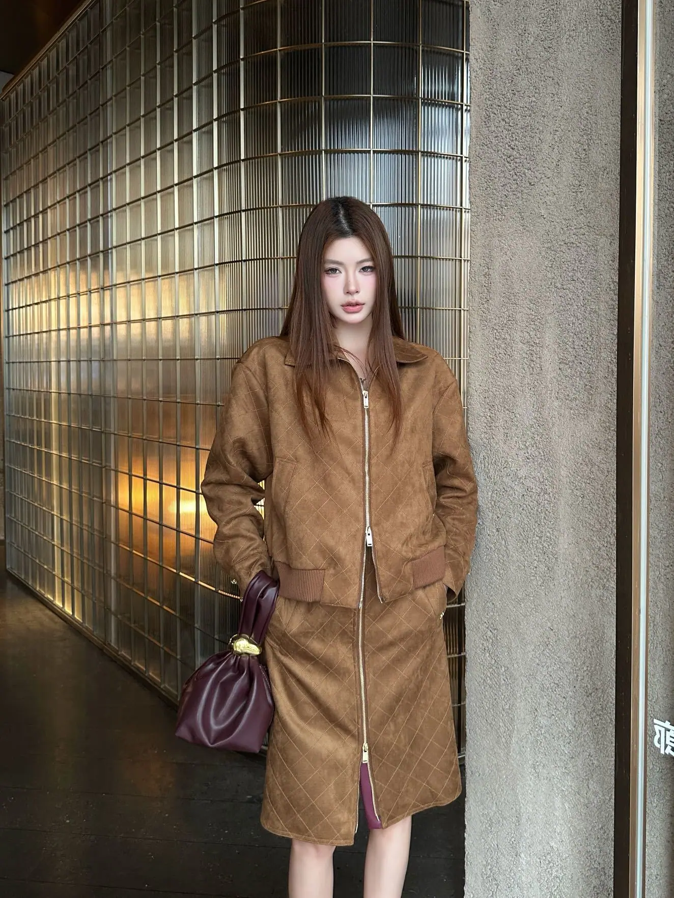 샤넬 여성 린넨 스커트 157134