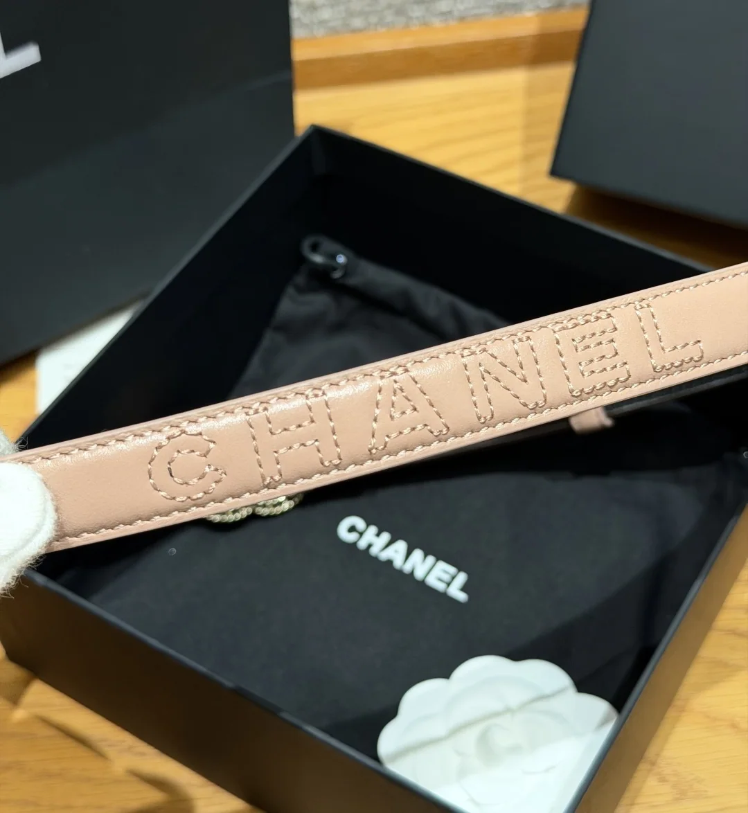 샤넬 퀼팅 램스킨 20mm 벨트 상세 이미지 6