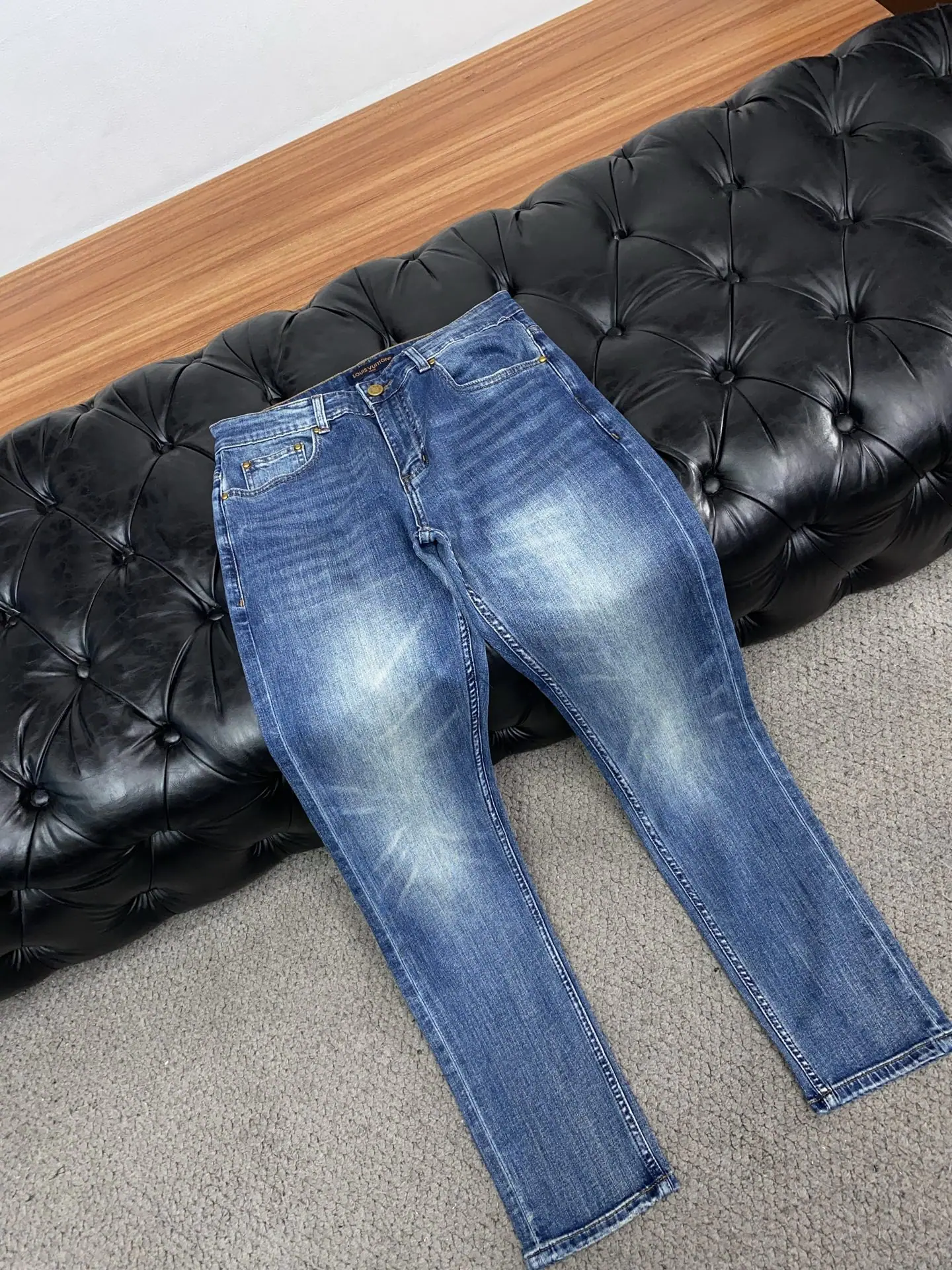 루이비통 데님 남성 바지 상세 이미지 6
