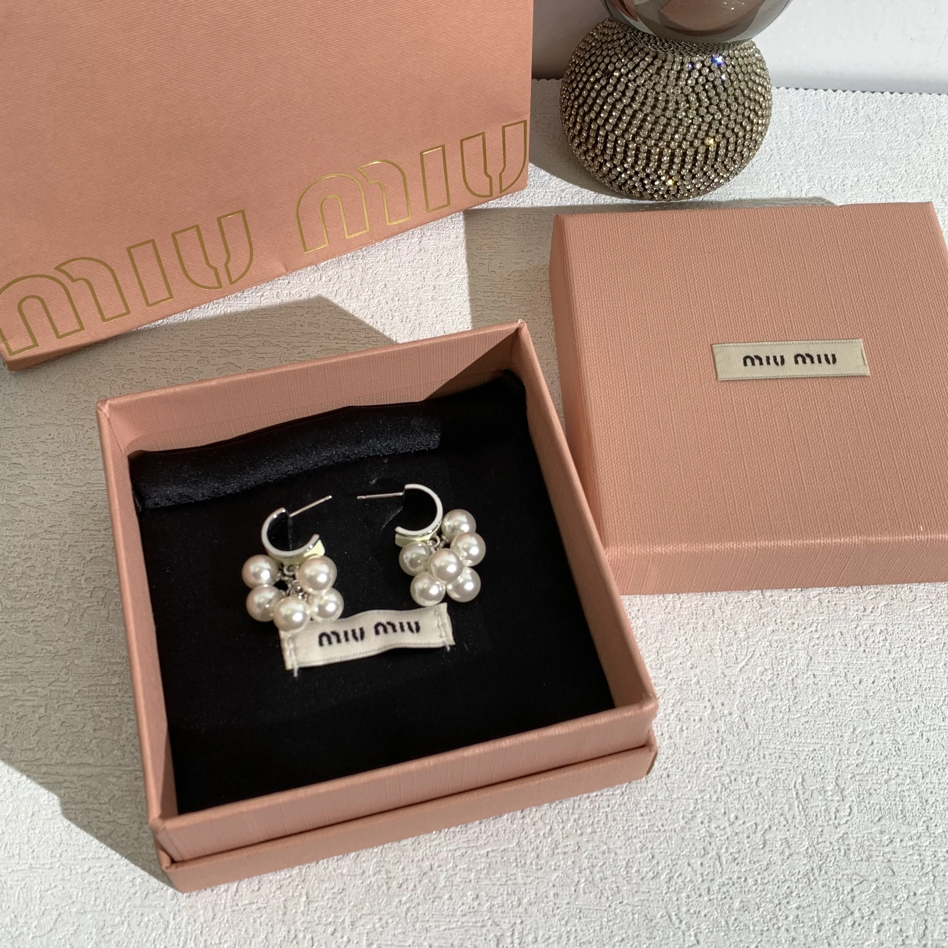미우미우 귀걸이 61029 Miu Miu Earrings 상세 이미지 9