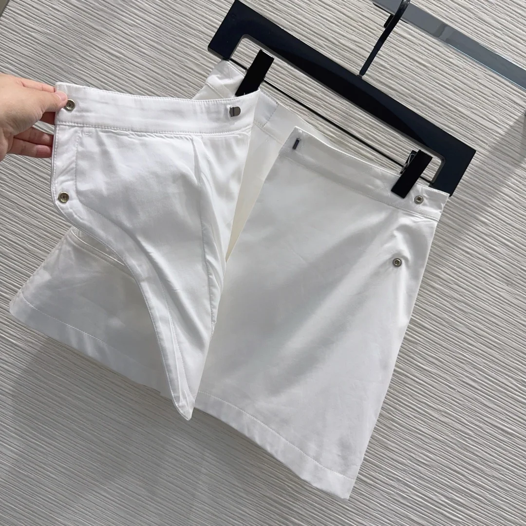에르메스 입체 커팅 미니스커트 여성 스커트 상세 이미지 5