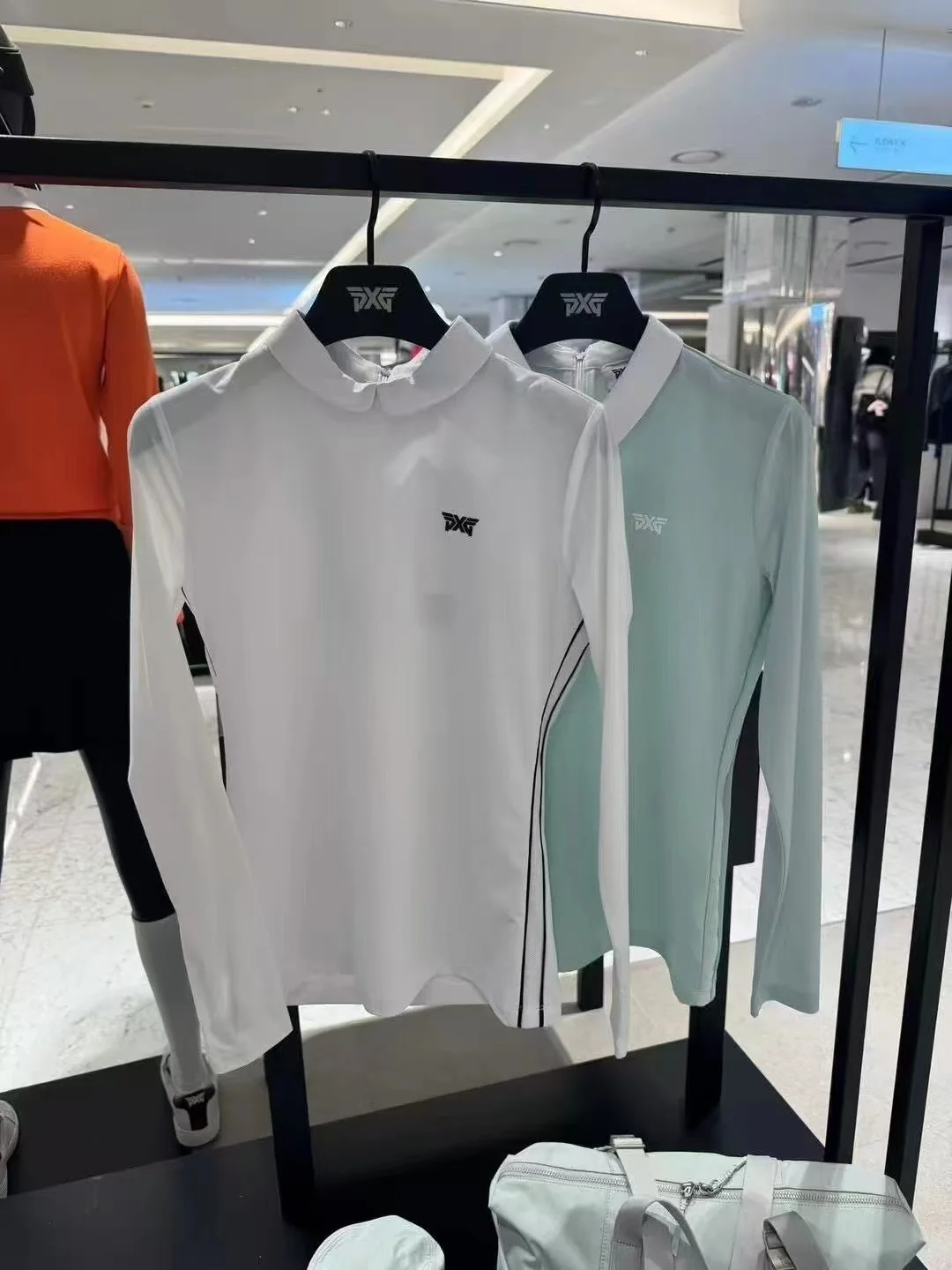 PXG 아이스실크 여성 긴팔 탑 상세 이미지 1