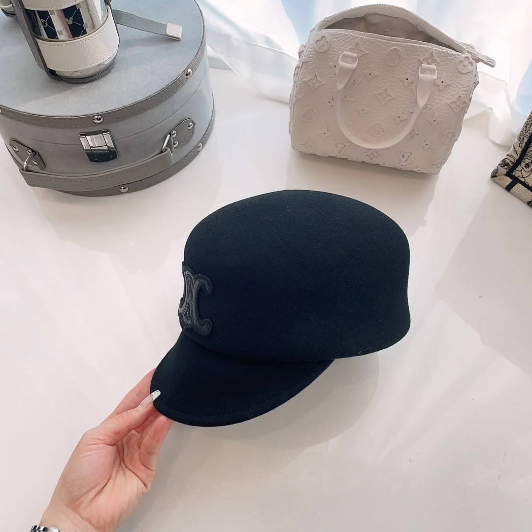 셀린느 울 승마 모자 상세 이미지 5