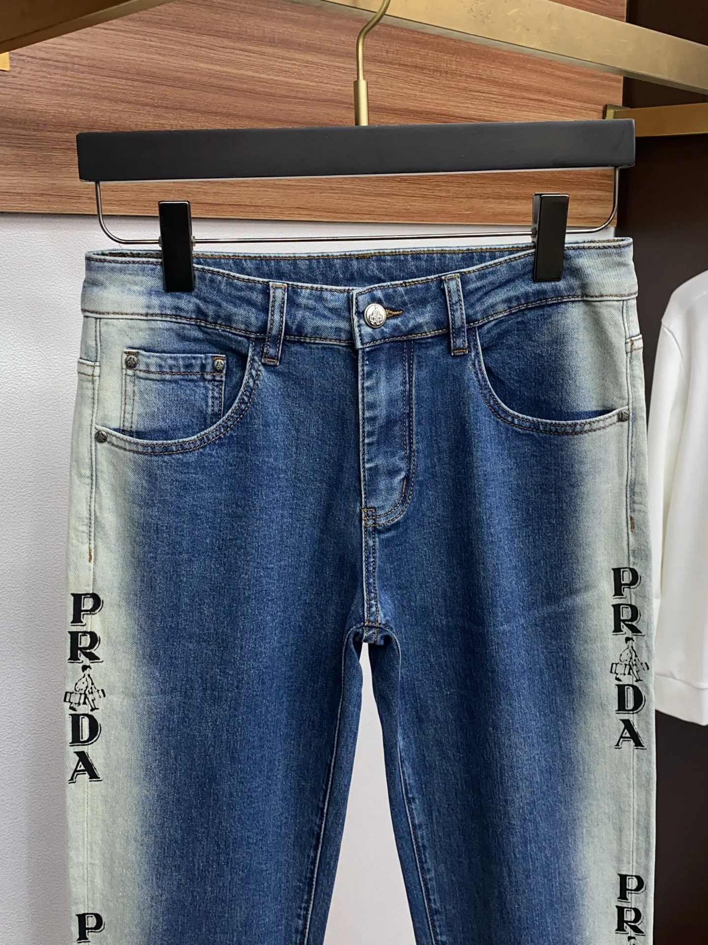 프라다 데님 청바지 상세 이미지 3