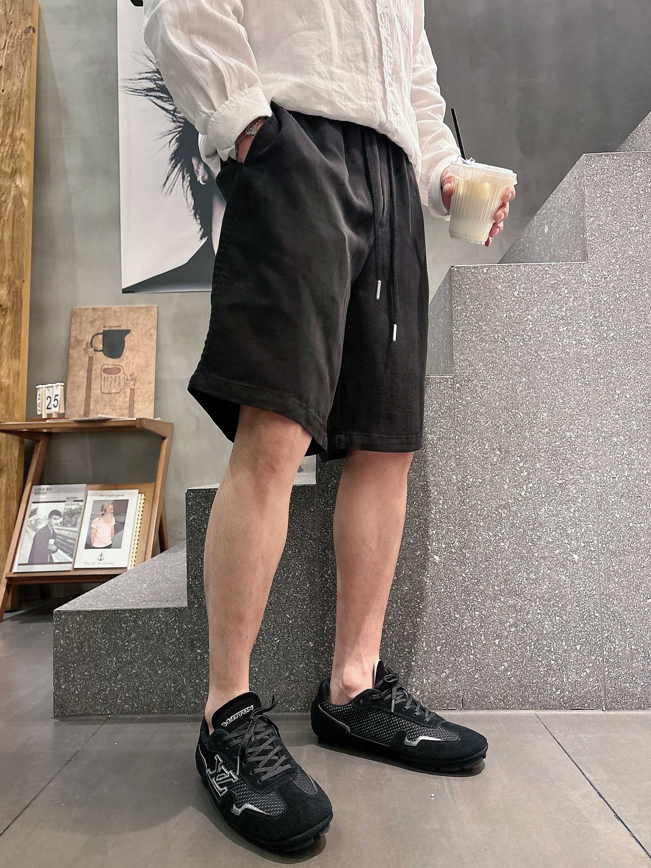 로로피아나 남성 캐주얼 반바지 상세 이미지 3