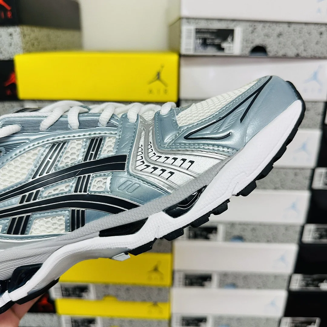 아식스 [TOP] 젤 카야노 14 1203A537-106 200256 Asics Gel-Kayano 14 White Fjord Grey 상세 이미지 4