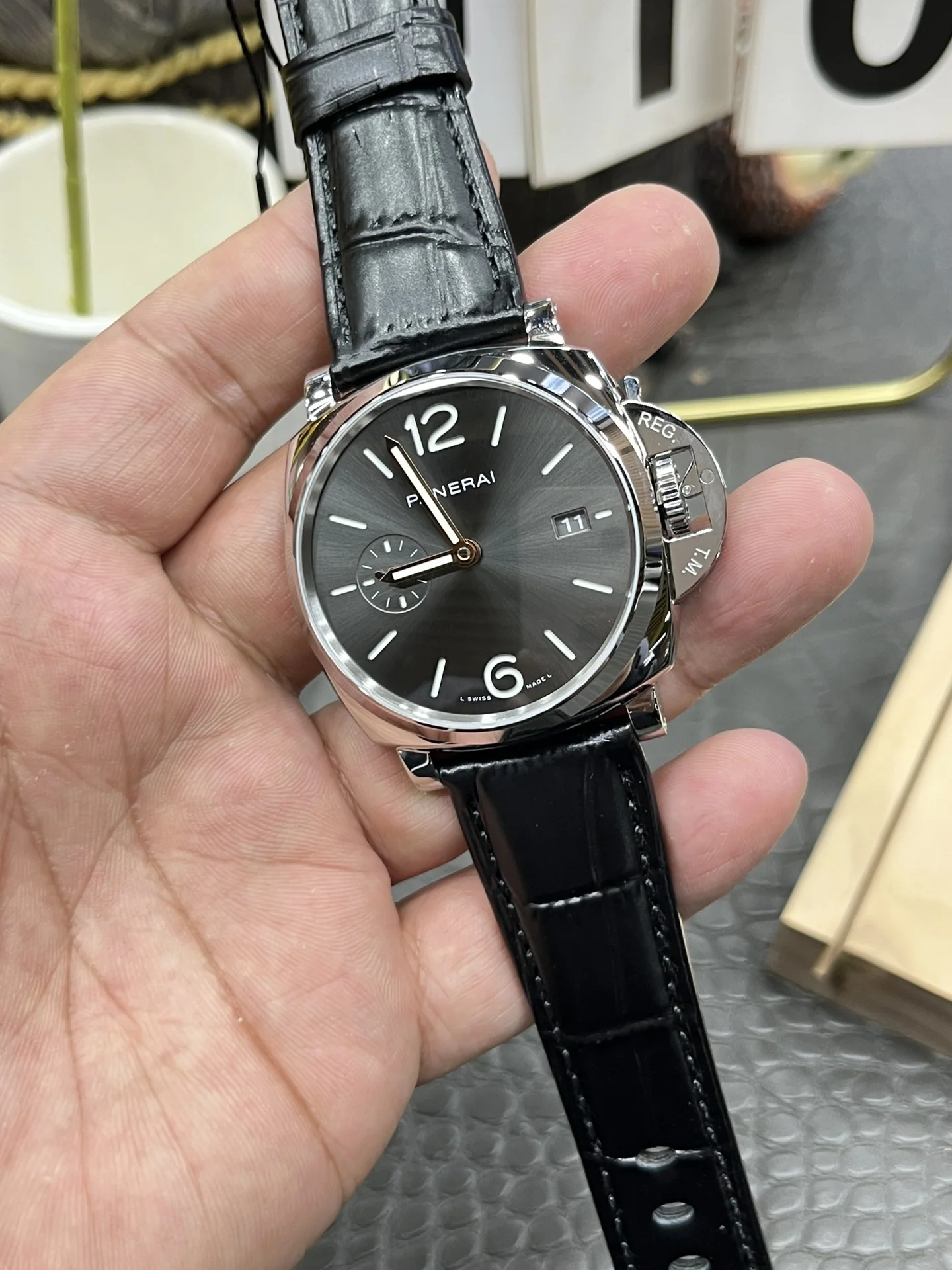 파네라이 루미노르 PAM1250 자동 VS 공장 레플리카 43844 Panerai 상세 이미지 5