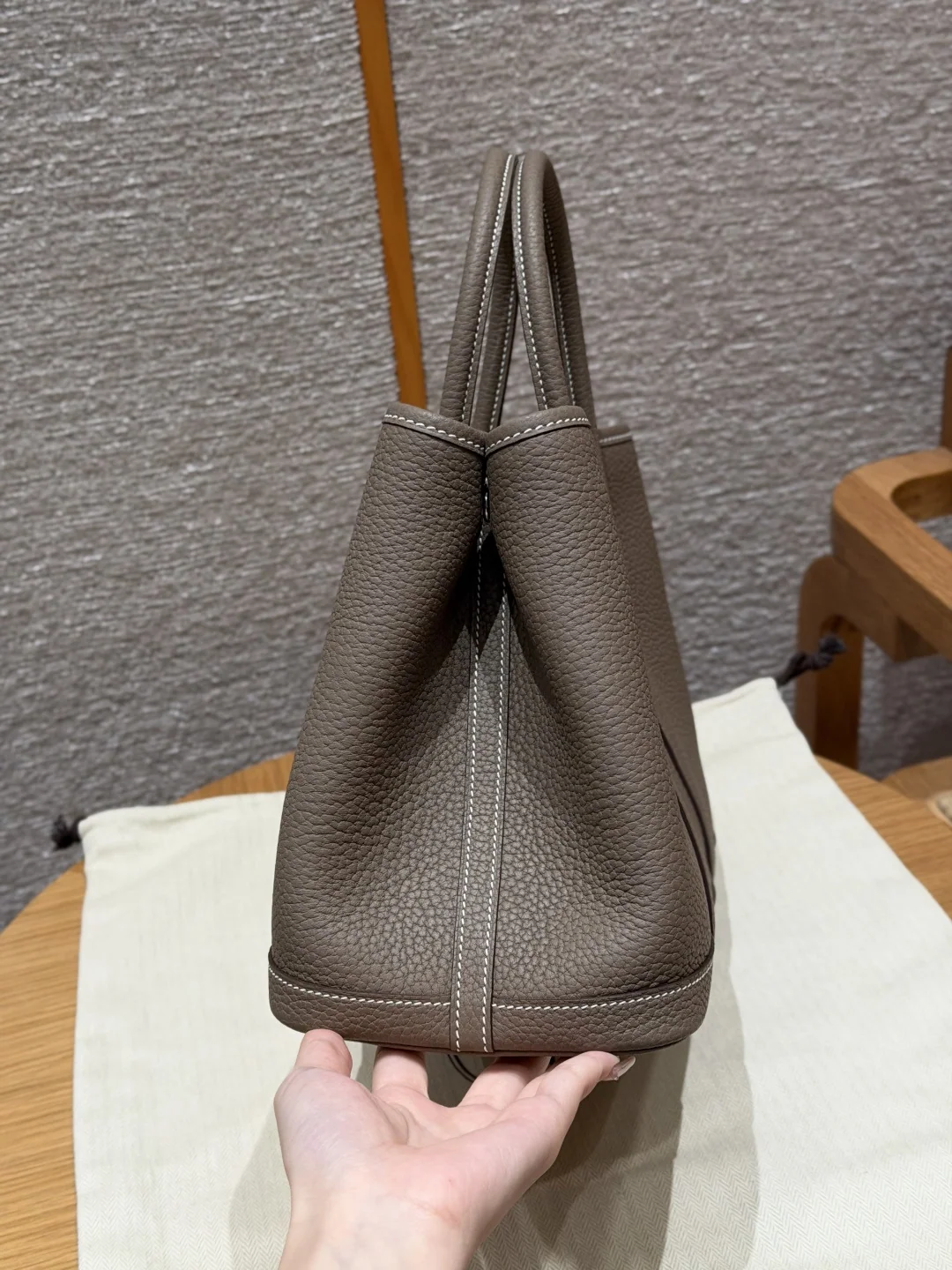 에르메스 가든파티 30 cm 가방 상세 이미지 2