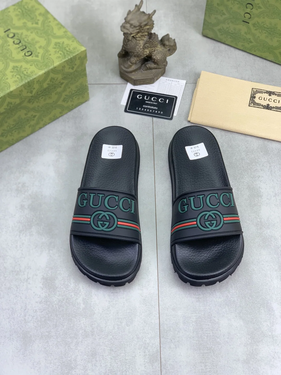 구찌 뱀띠 뮬 슬리퍼 상세 이미지 2