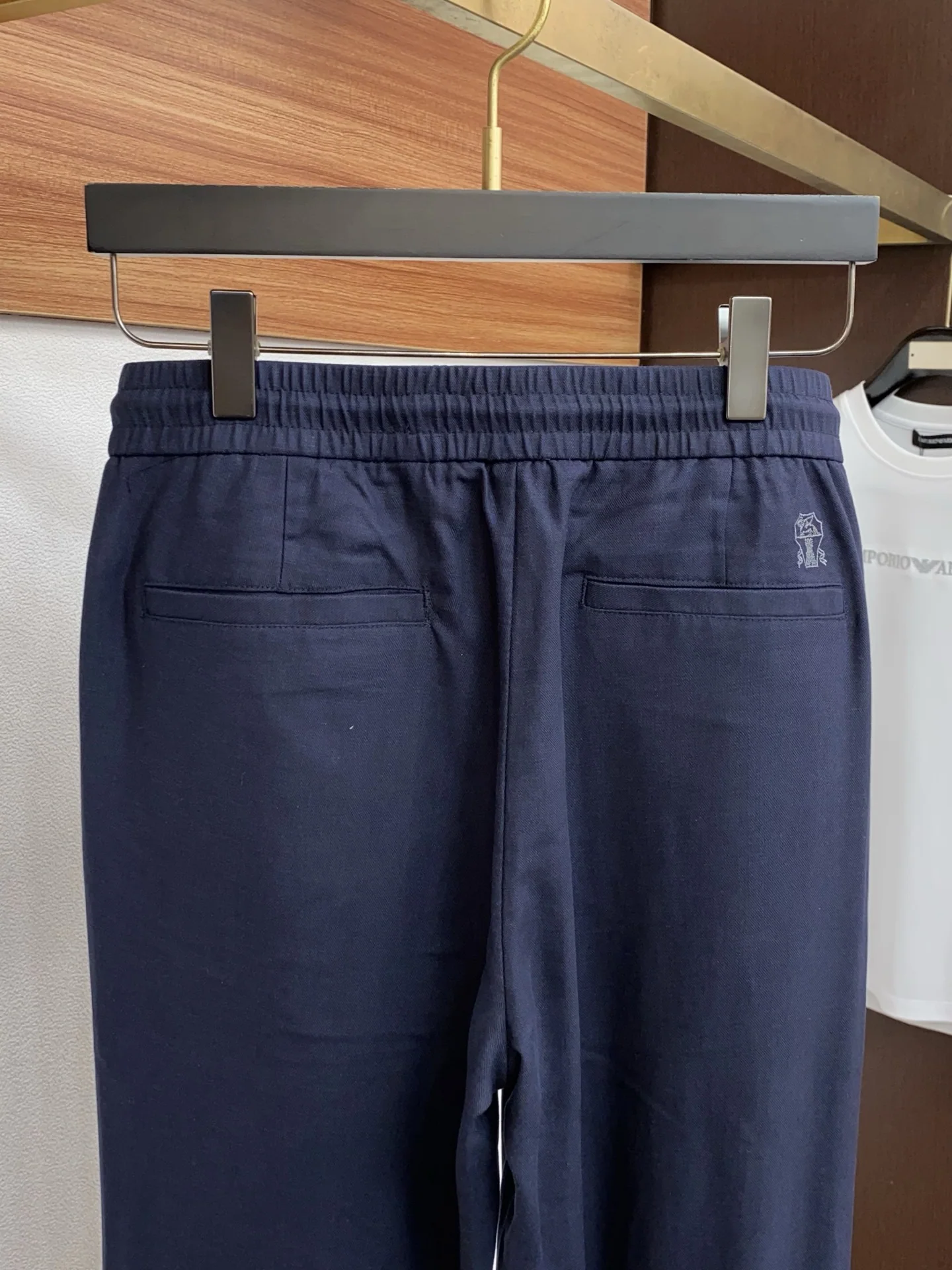 브루넬로쿠치넬리 면 린넨 혼방 남성 바지 상세 이미지 9