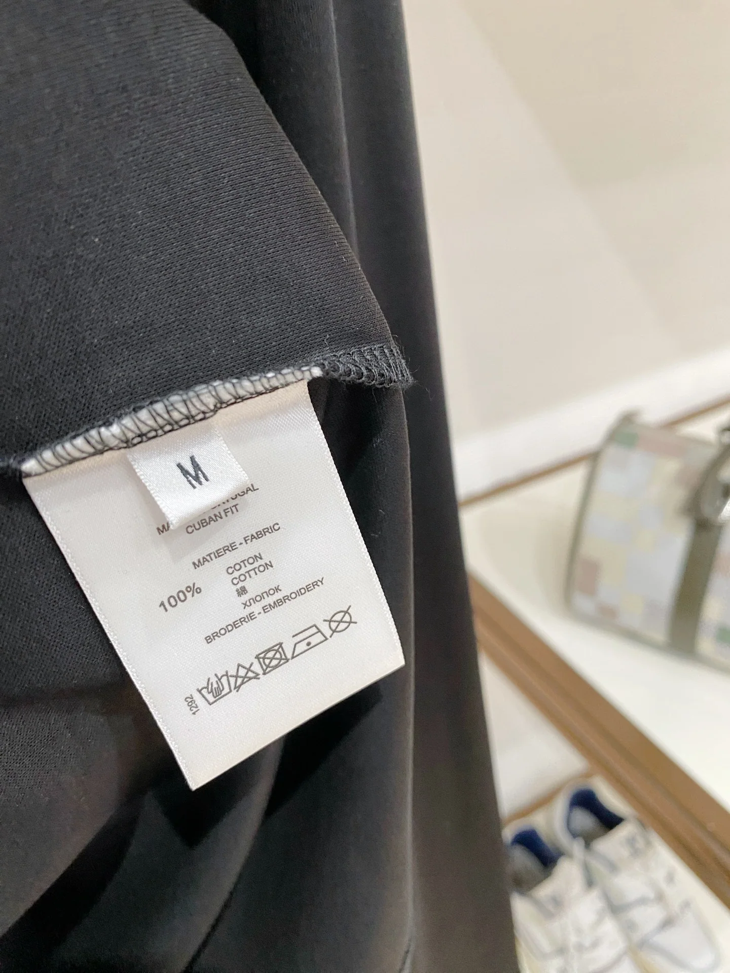 브루넬로쿠치넬리 액체 암모니아 머서라이즈드 코튼 남성 반팔 티셔츠 상세 이미지 6