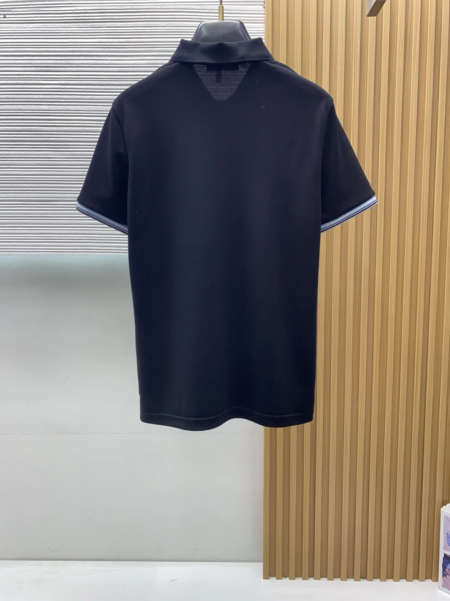 디올 클래식 카라 남성 반팔 폴로셔츠 상세 이미지 8