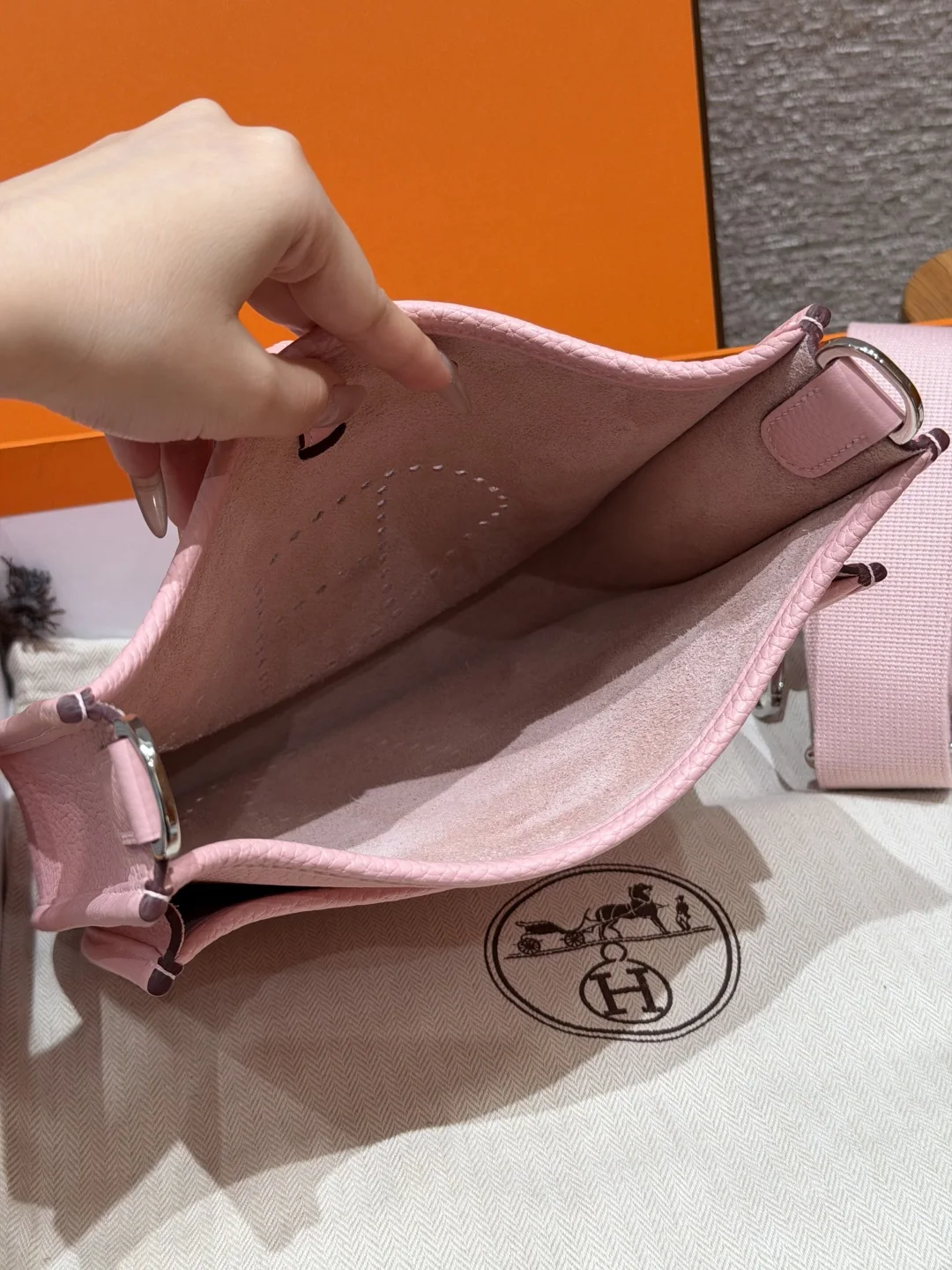 에르메스 에블린 23 크레망스 가방 상세 이미지 7
