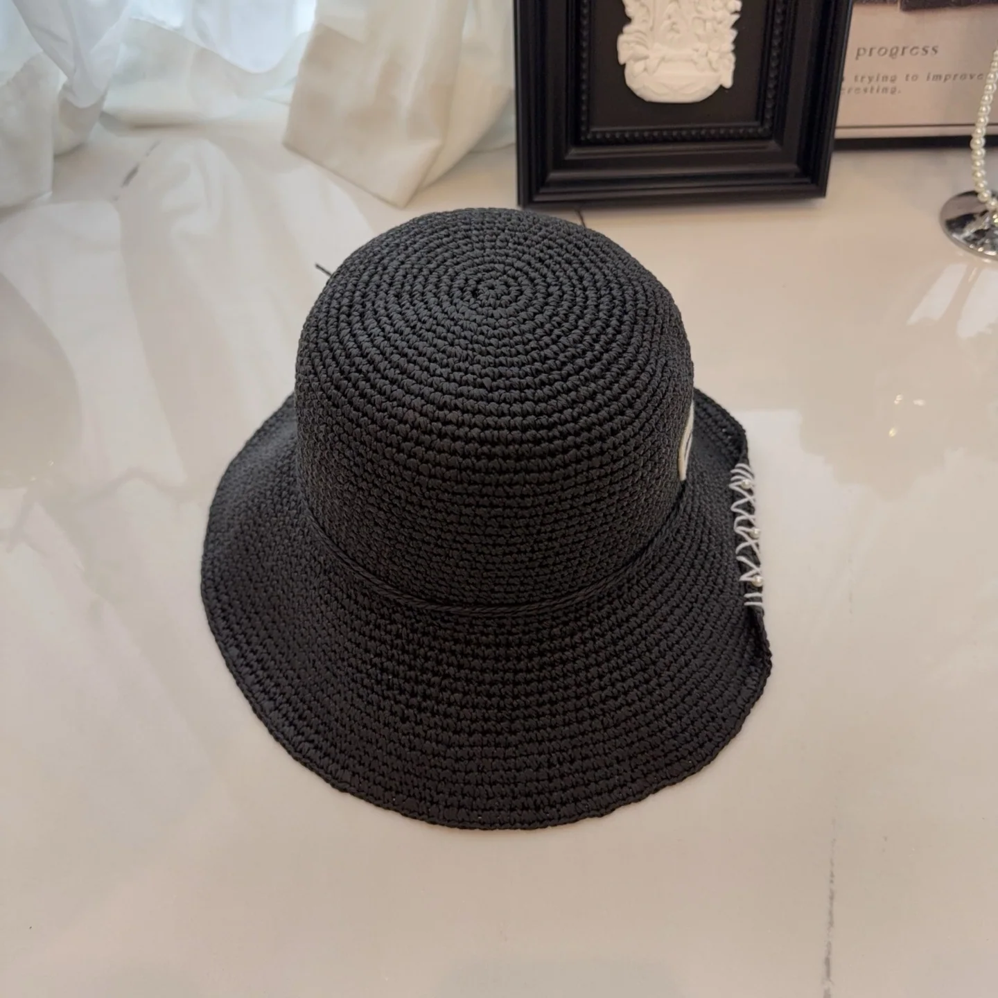 미우미우 모자 80958 Miu Miu Cap 상세 이미지 4