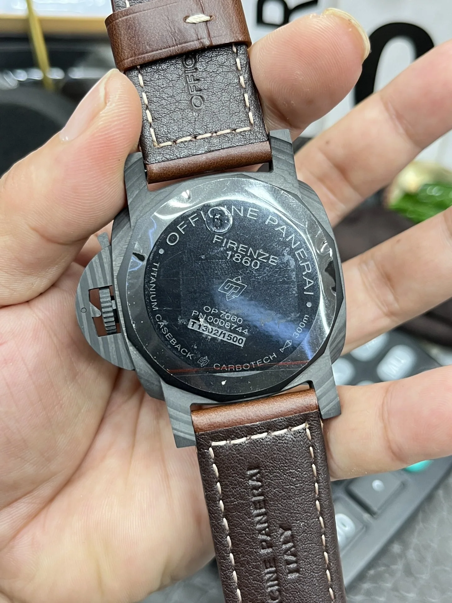 파네라이 루미노르 1950 자동 시계 PAM661 상세 이미지 7
