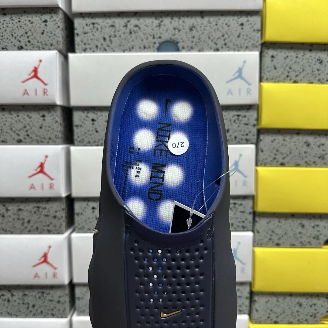 나이키 [S2/TOP] 마인드 001 슬라이드 HQ4307-400 201421 Nike Mind 001 Slide Blackened Blue 상세 이미지 4