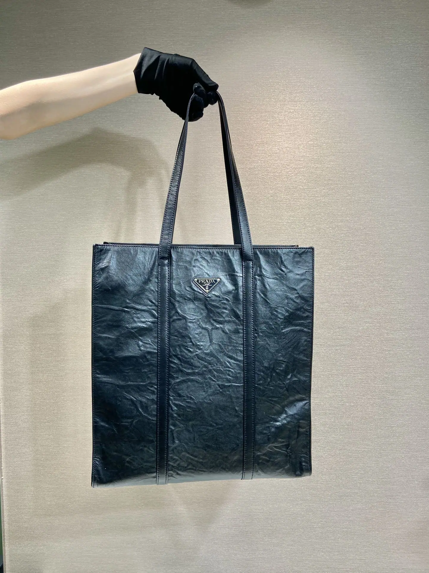 프라다 램스킨 라지 토트백 1BG587 상세 이미지 1