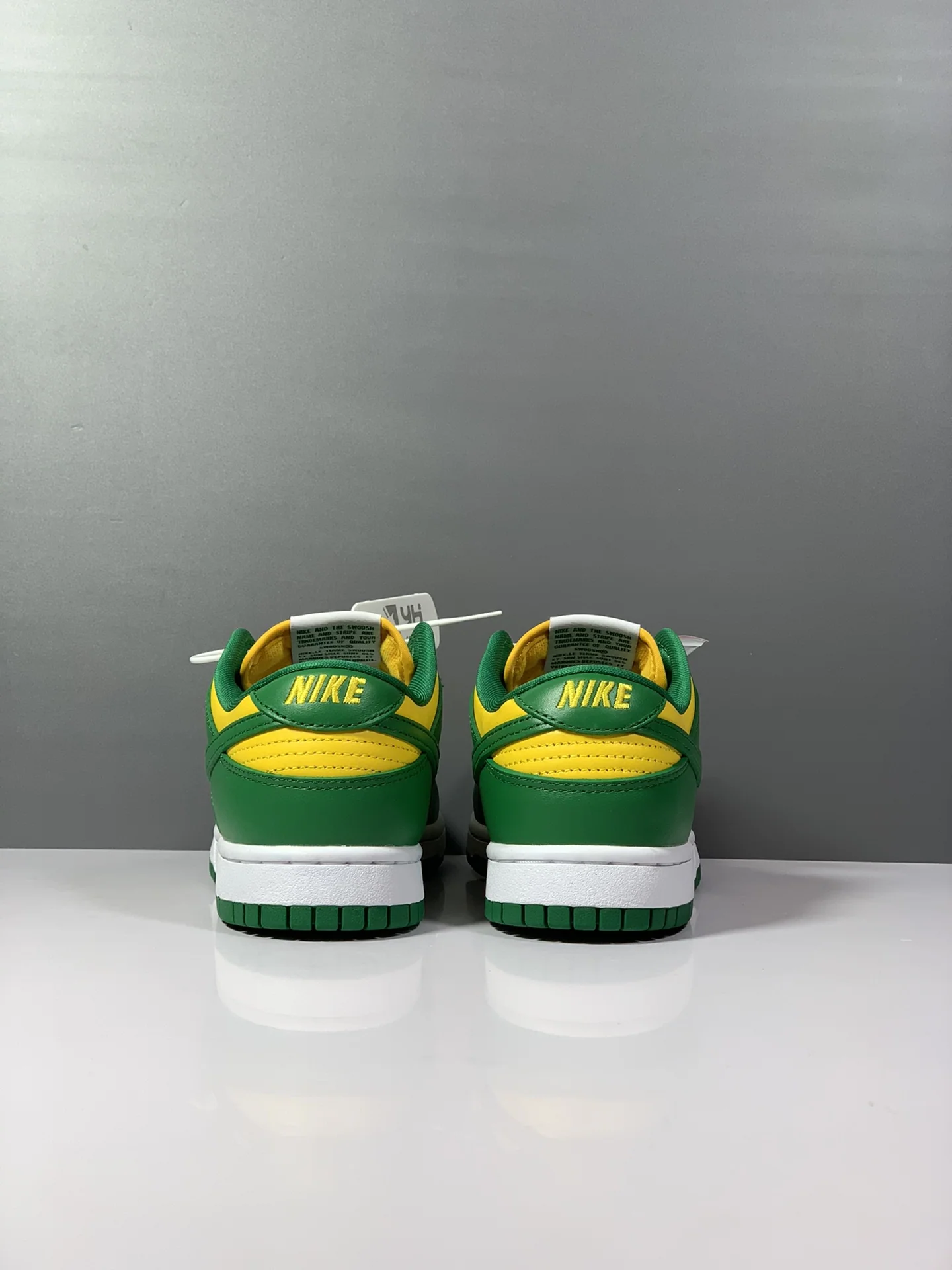 나이키덩크 브라질 컬러 로우탑 신발 상세 이미지 6