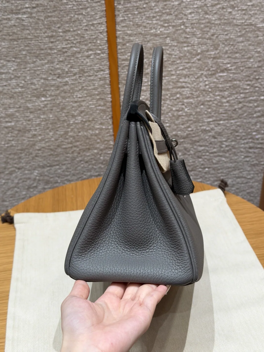 에르메스 버킨 25 토고 가죽 가방 상세 이미지 3