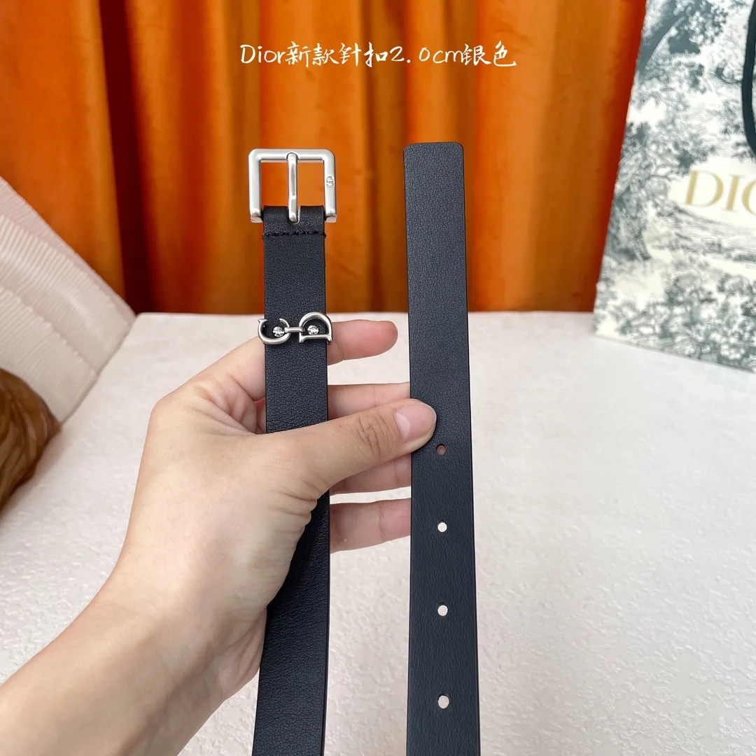 디올 새들 루프 CD 버클 벨트 상세 이미지 4