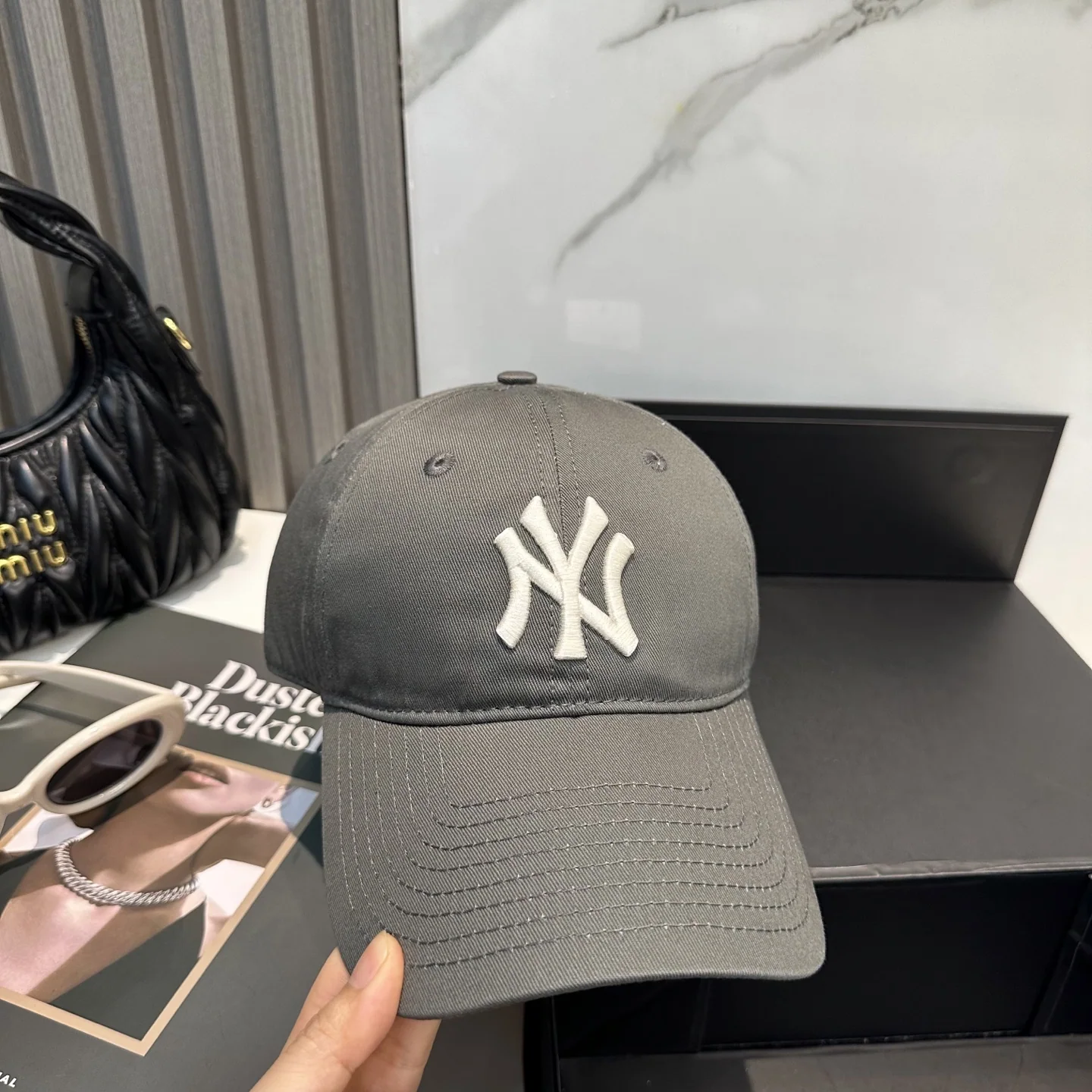 MLB 뉴욕 양키스 3D 자수 야구모자 상세 이미지 5