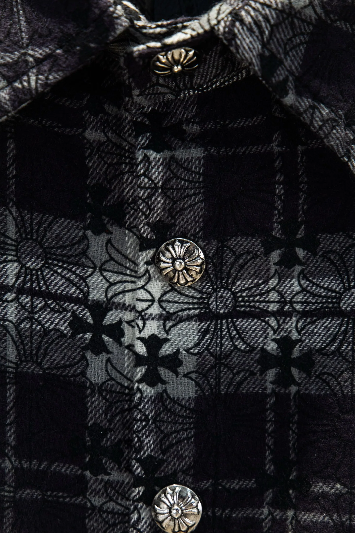 크롬하츠 염소가죽 아플리케 반팔 티셔츠 25 SS 상세 이미지 7