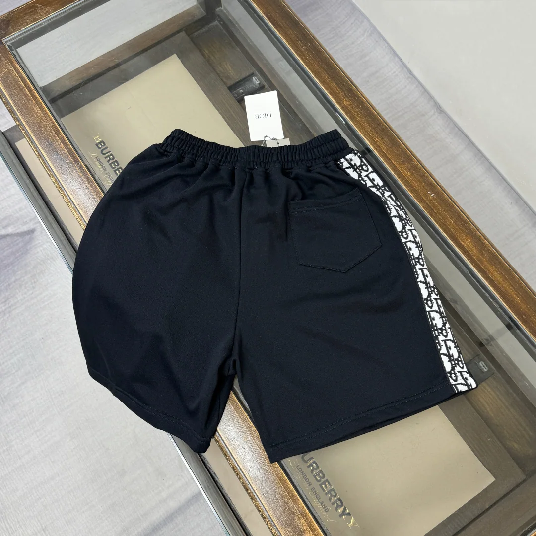 디올 자카드 패치워크 남성 반바지 상세 이미지 9