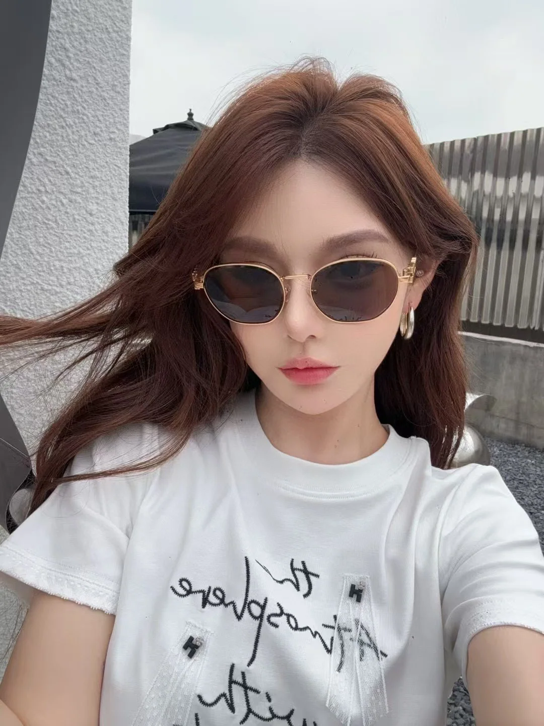 미우미우 MU 56 ZS 선글라스 상세 이미지 7