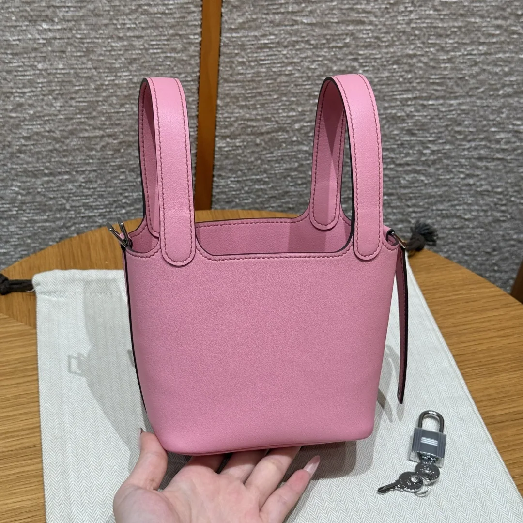 에르메스 피코탄 락 14 cm 소가죽 가방 상세 이미지 4
