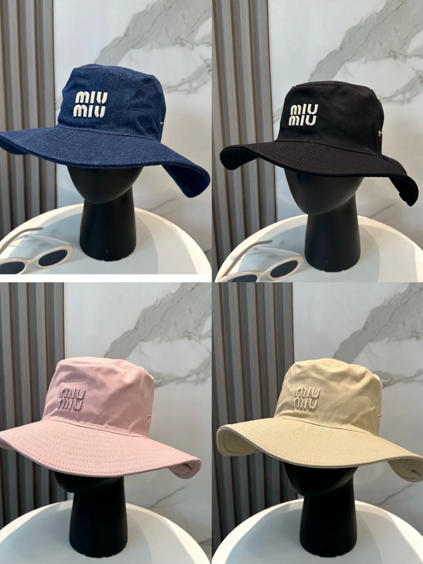 미우미우 버킷햇 모자 상세 이미지 9