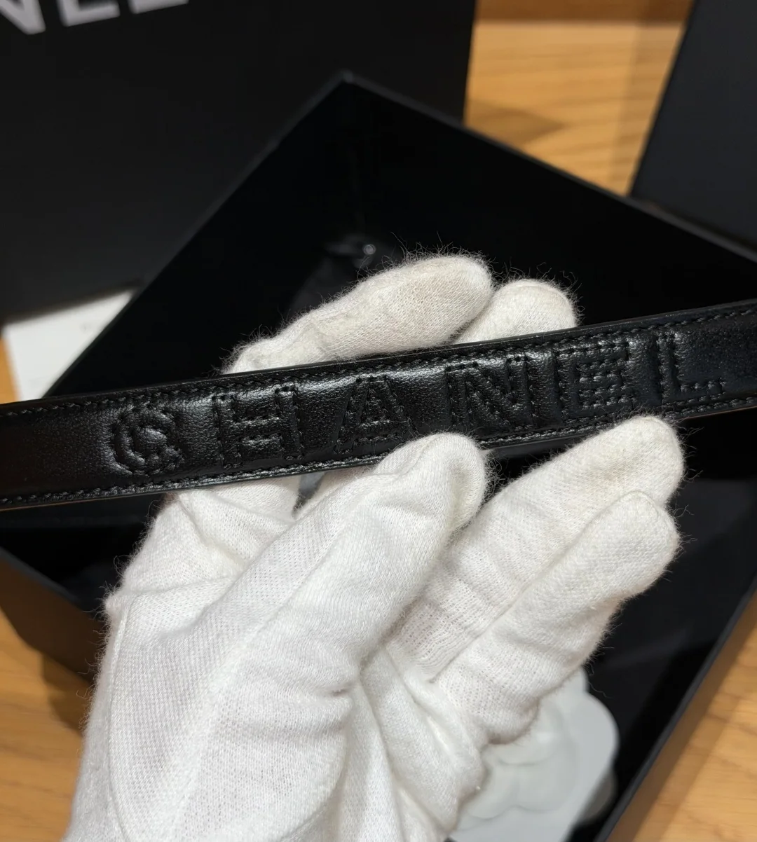 샤넬 퀼팅 램스킨 20mm 벨트 상세 이미지 8