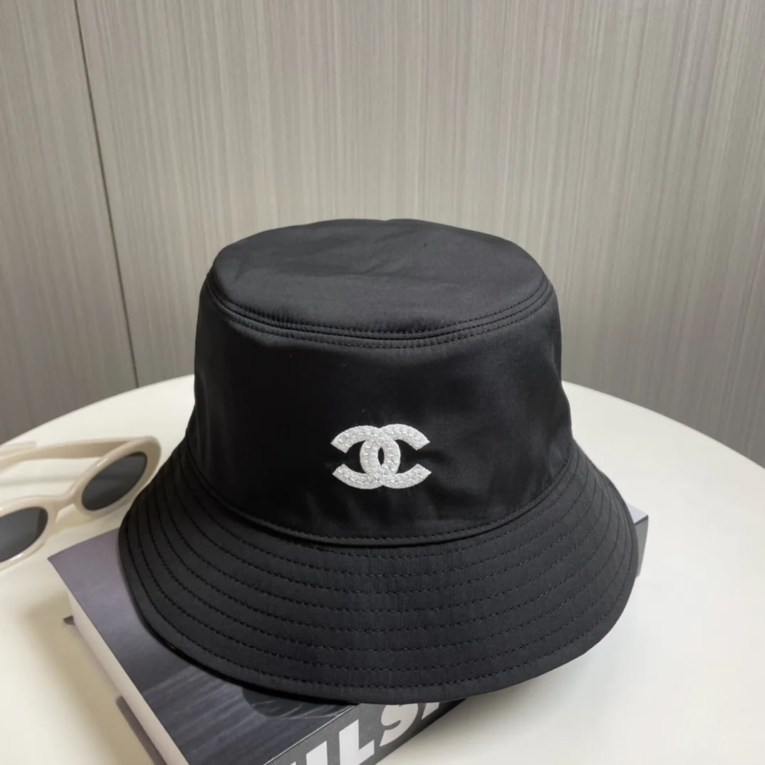 샤넬 더블 C 자수 버킷 햇 모자 상세 이미지 7