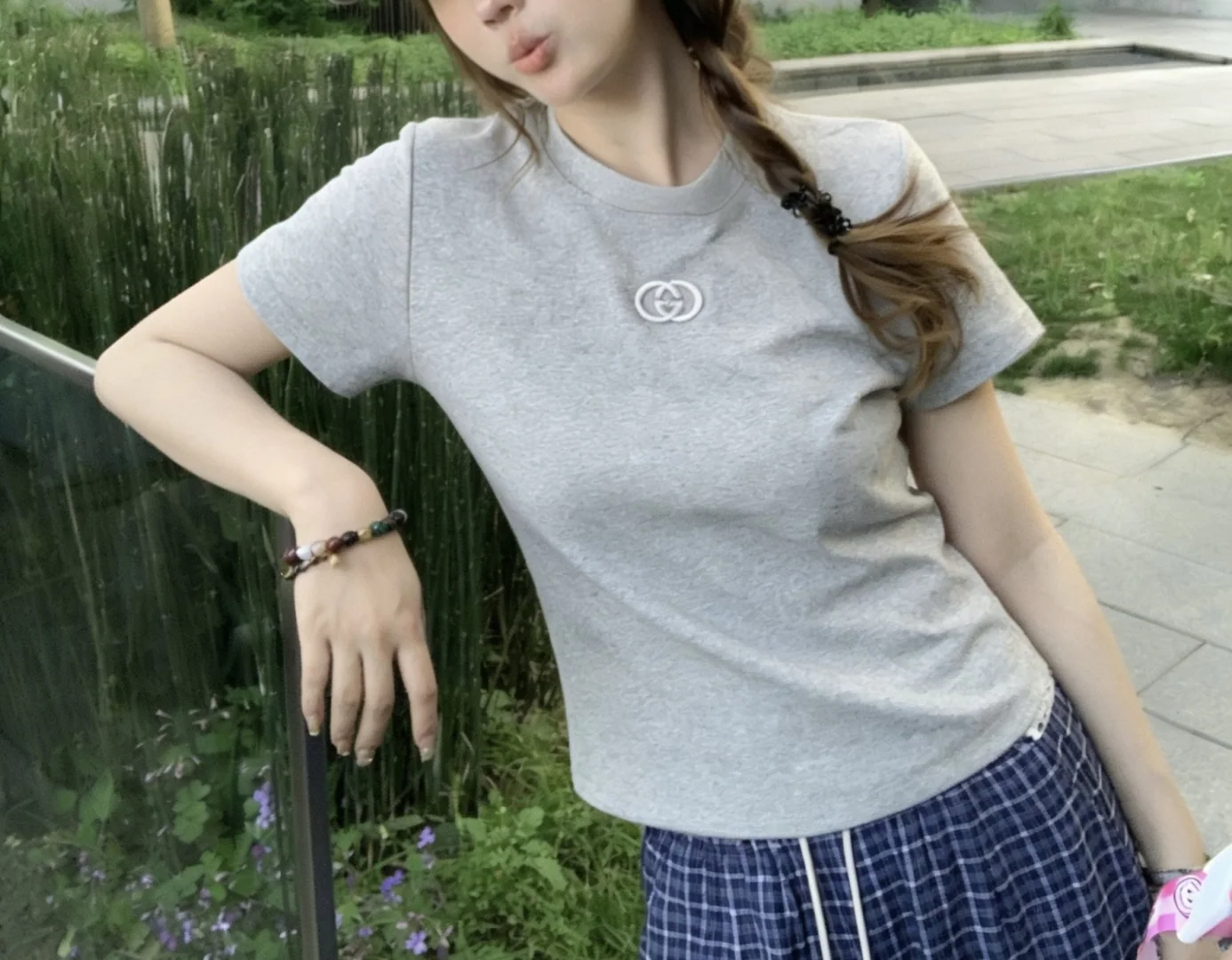 구찌 여성 반팔 티셔츠 상세 이미지 9