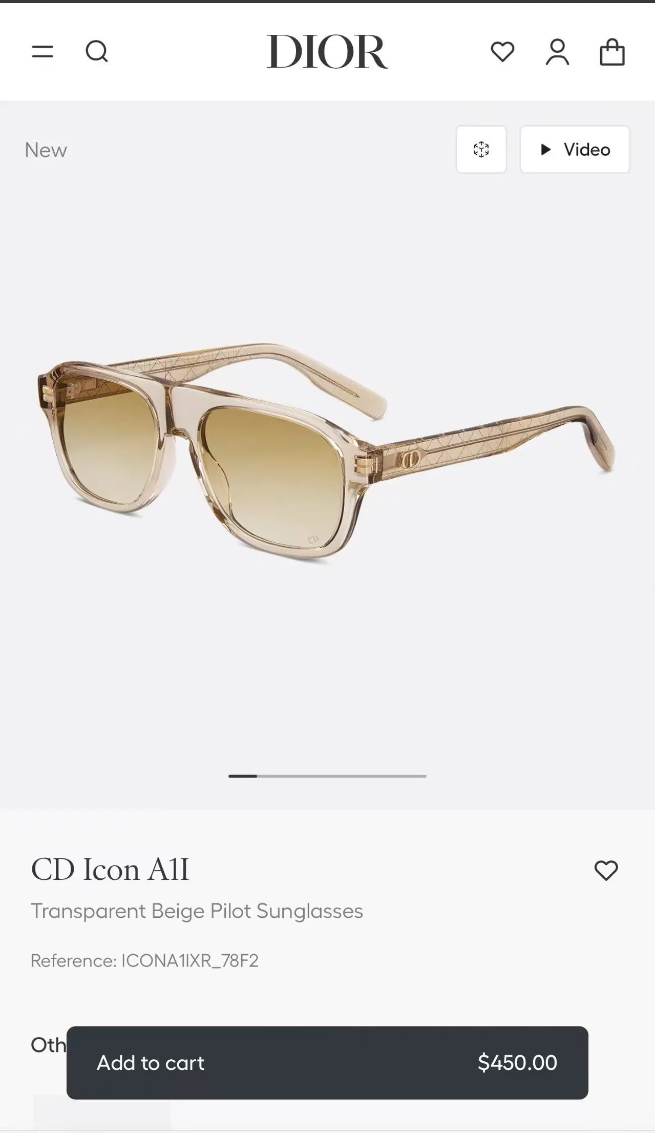 디올 선글라스 72649 Dior Sunglasses 상세 이미지 8