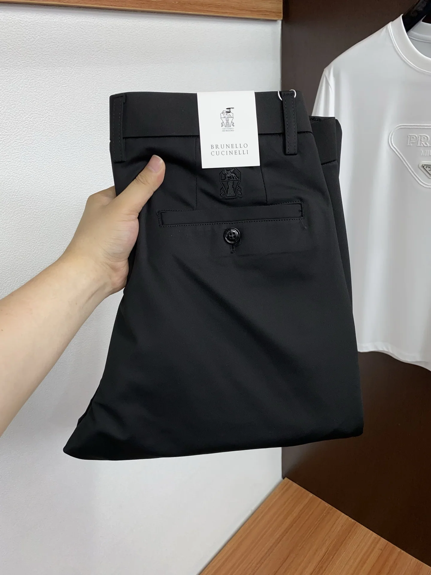 브루넬로쿠치넬리 남성 정장 바지 26 SS 상세 이미지 1