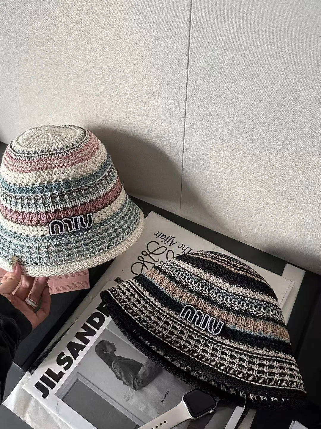 미우미우 모자 80950 Miu Miu Cap 상세 이미지 2