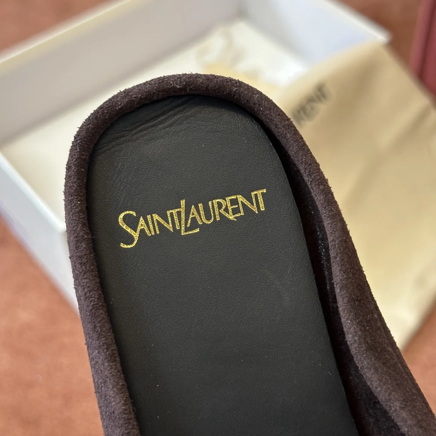 생로랑 YSL 앞코 덮인 뮬 상세 이미지 5