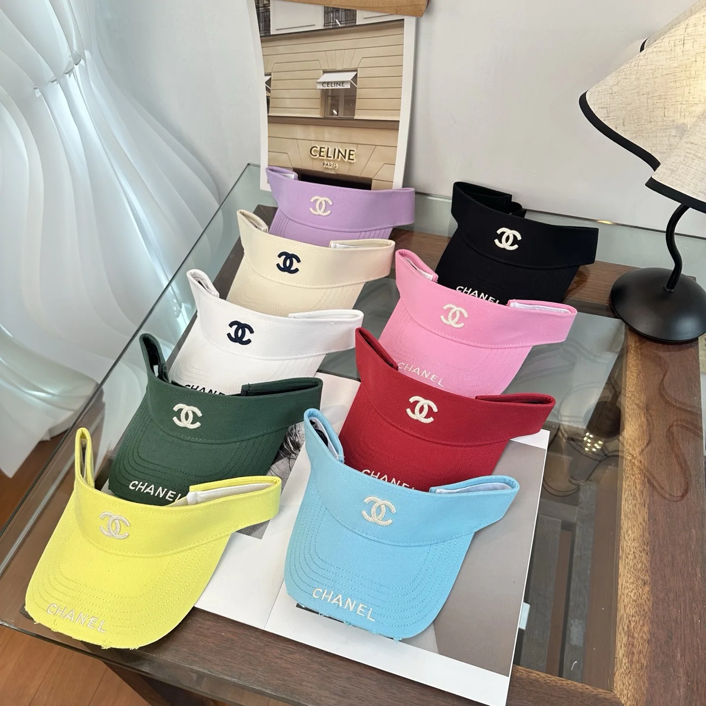샤넬 UV 차단 여성용 캡 상세 이미지 2