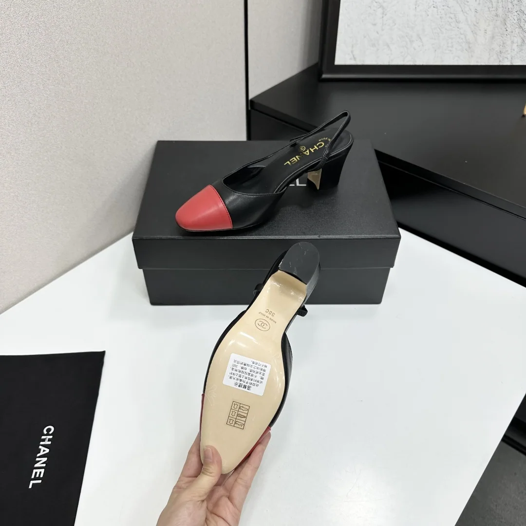 샤넬 클래식 슬링백 샌들 상세 이미지 4